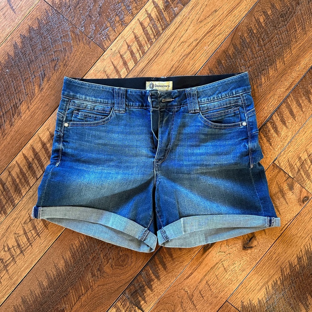 NWOT Stretchy Jean Shorts | Democracy